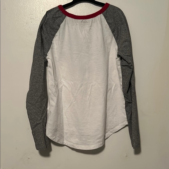 Roots Kids Raglan Shirt - White and Grey - Picture 2 of 3